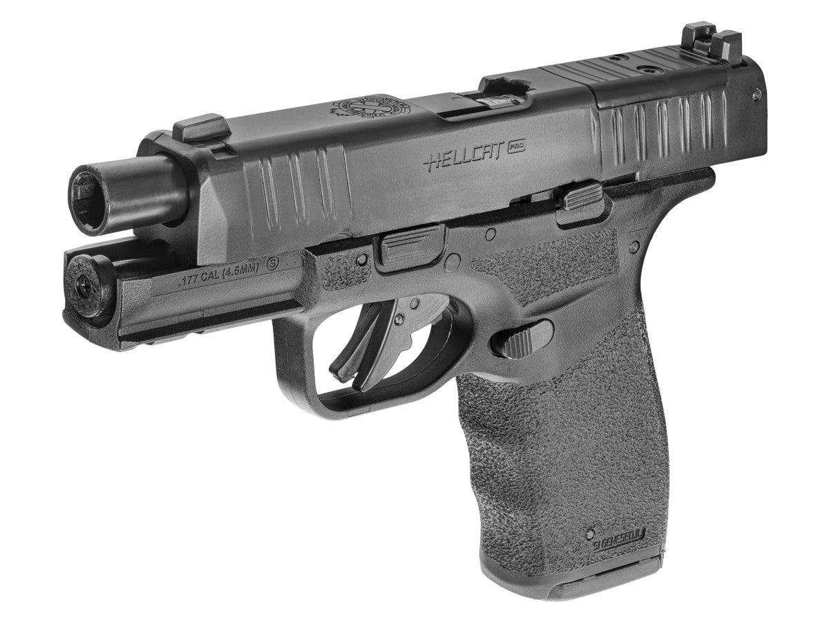 Springfield Armory Hellcat Pro CO2 BB Pistol, .177 Caliber, Black, Red Dot Combo - FPS 390 — image 7