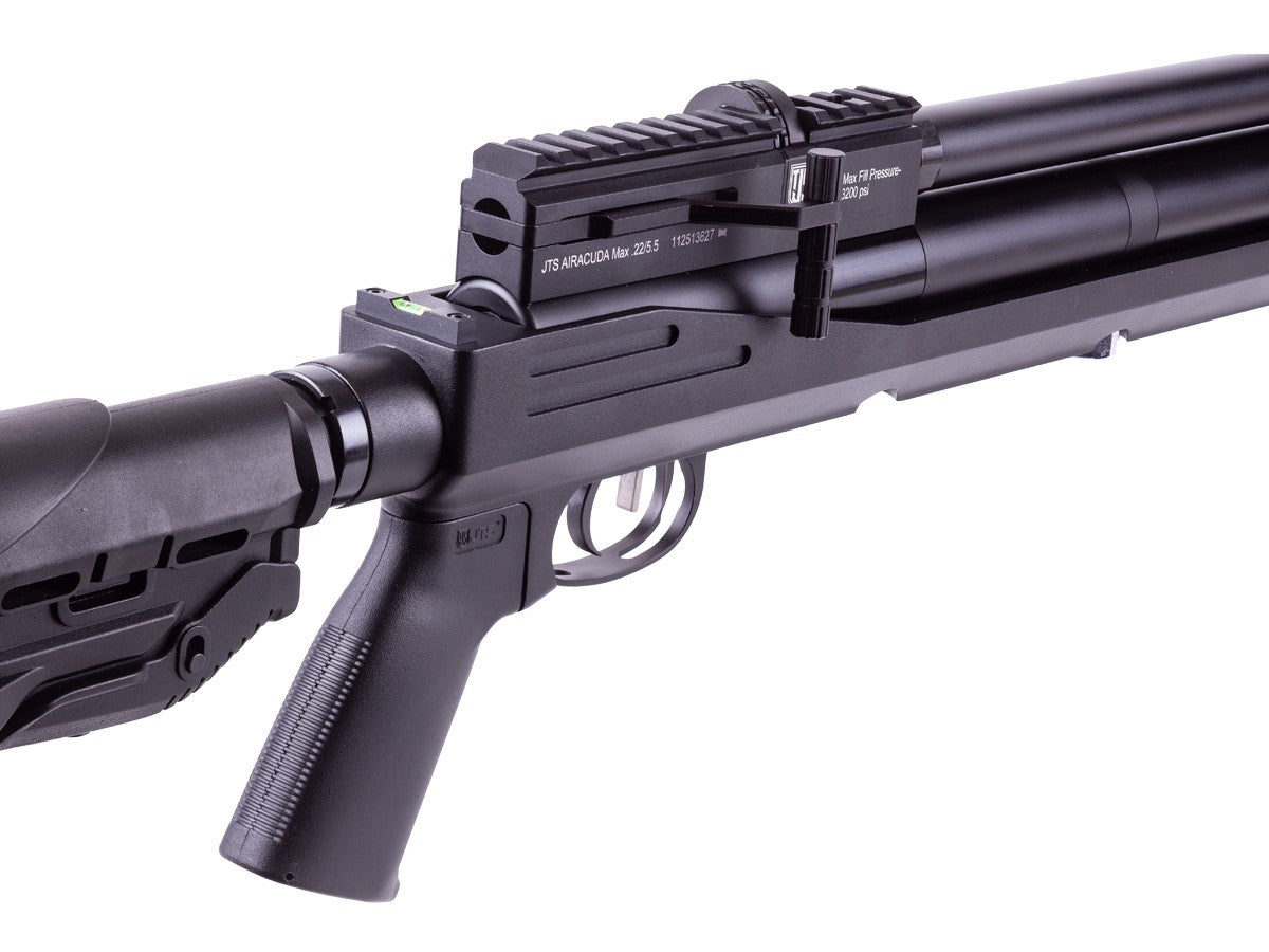 JTS Airacuda PRS Max PCP Air Rifle, .25 Caliber, Black - FPS 920 — image 9