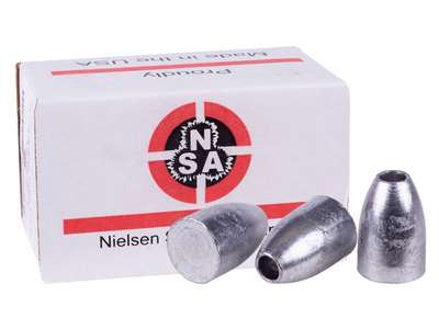NSA | .356 Cal | 125.0 grain | 100ct, 125 grain - Caliber 0.357
