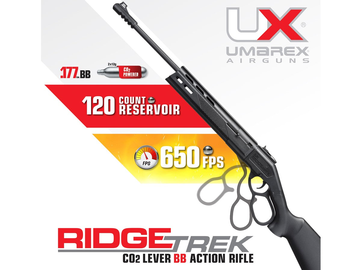 Umarex RidgeTrek CO2 BB Rifle, .177 Caliber - FPS 700 — image 10