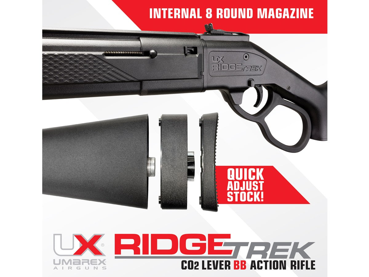 Umarex RidgeTrek CO2 BB Rifle, .177 Caliber - FPS 700 — image 11