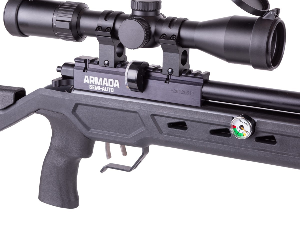 Benjamin Armada Semi-Auto PCP Air Rifle and Scope Combo, .22 Caliber - FPS 950 — image 11