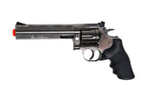 Dan Wesson 715 6" CO2 Airsoft Revolver, Steel Grey - FPS 330