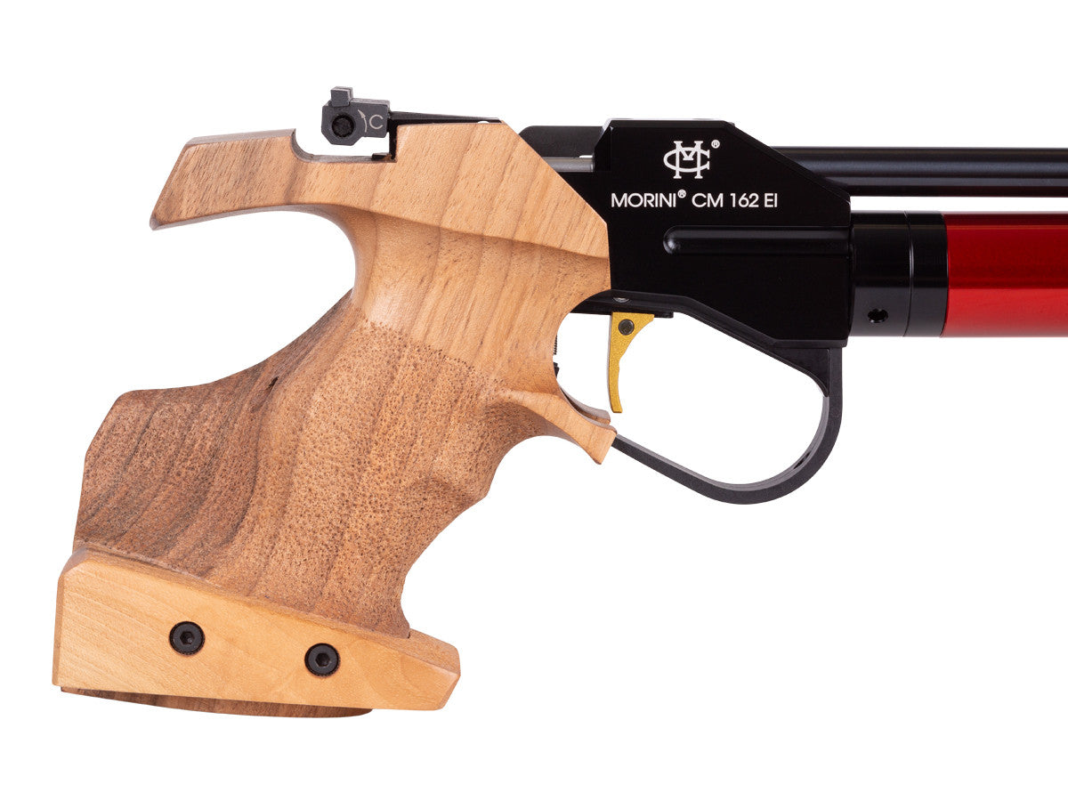 Morini MOR-162EI pistol, Extra Small RH grip, electronic trigger, analog pressure gauge - Caliber 0.177 - FPS 500