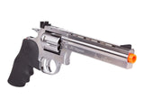 Dan Wesson 715 6" CO2 Airsoft Revolver, Silver - FPS 450