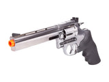 Dan Wesson 715 6" CO2 Airsoft Revolver, Silver - FPS 450