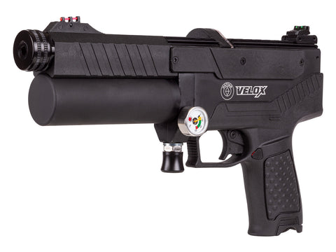 Hatsan Velox PCP Pistol, Black, .25caliber - Caliber 0.25 - FPS 580