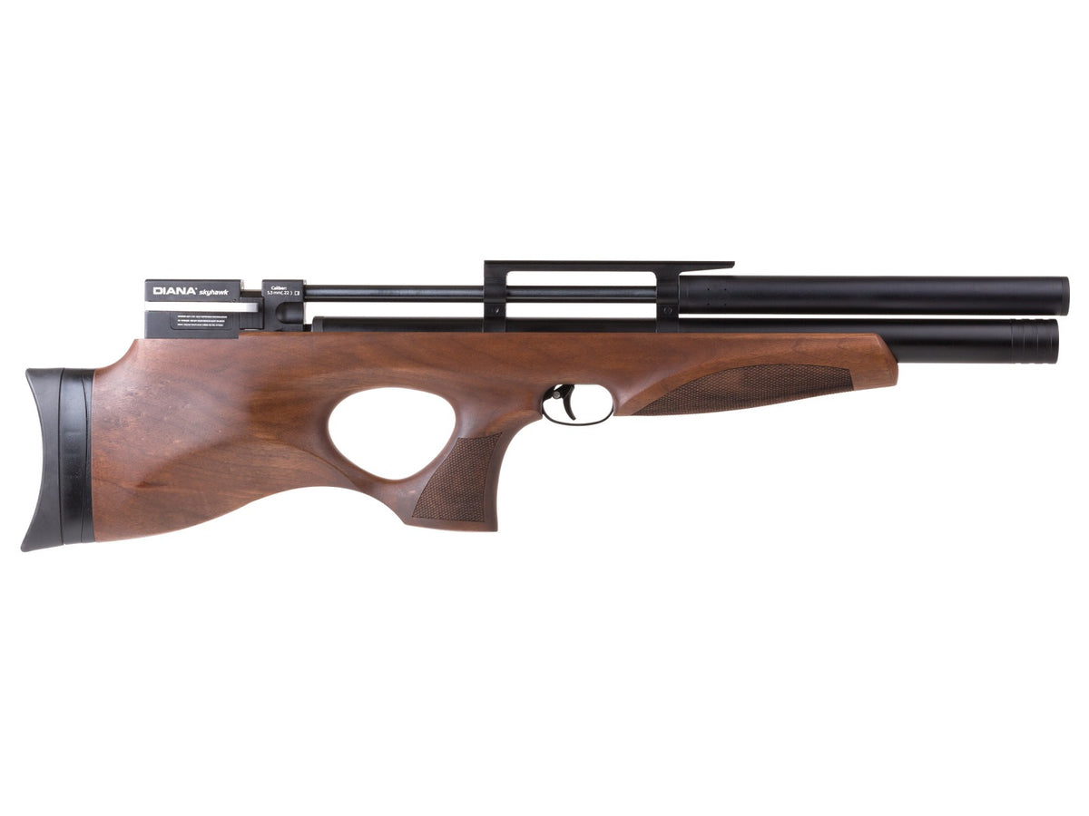 Diana Air Rifle Skyhawk PCP Air Rifle, Walnut - Caliber 0.22 - FPS 950