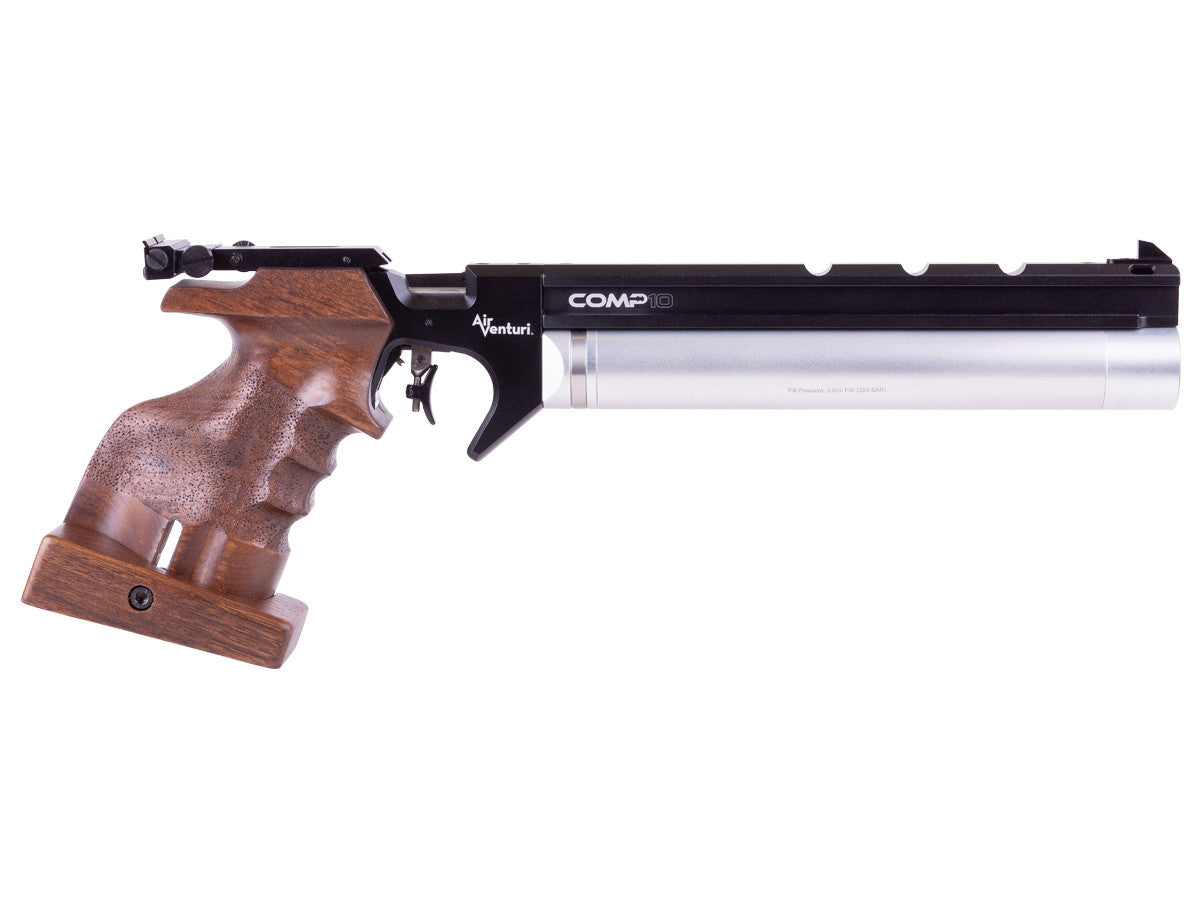 Air Venturi Comp10 Match PCP Air Pistol - Caliber 0.177 - FPS 490