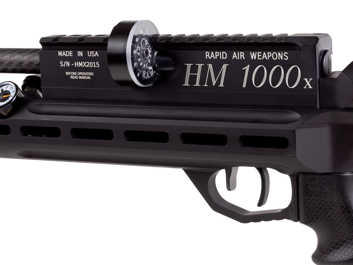 RAW HM1000X Chassis Rifle .25 caliber, RH Action, Hunter Combo - Caliber 0.25 - FPS 900