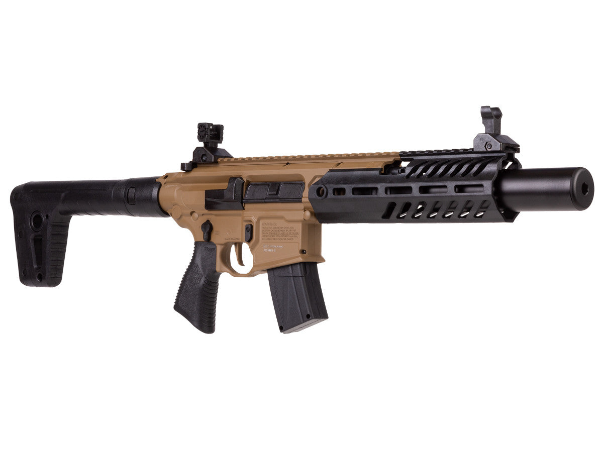 SIG Sauer MCX Rattler Canebrake CO2 Pellet Rifle - Caliber 0.177 - FPS 700