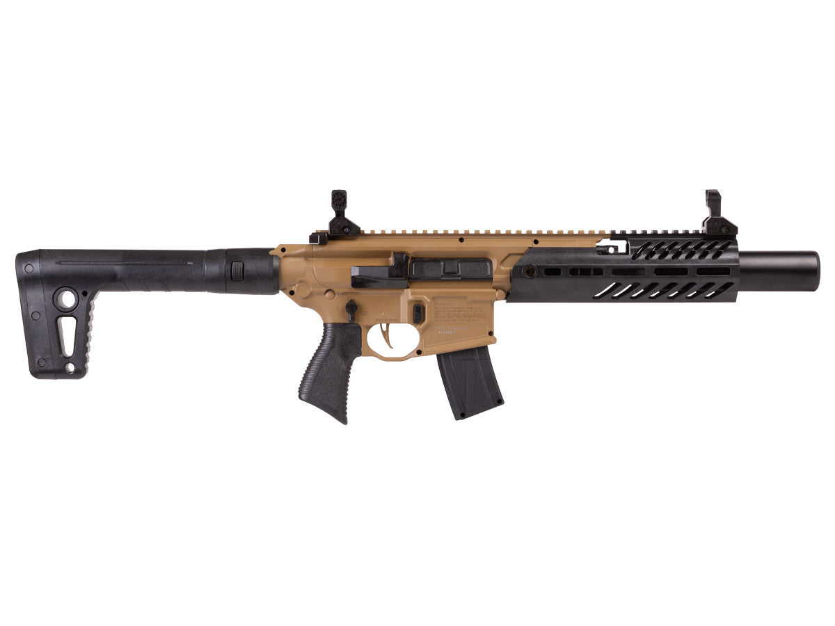 SIG Sauer MCX Rattler Canebrake CO2 Pellet Rifle - Caliber 0.177 - FPS 700