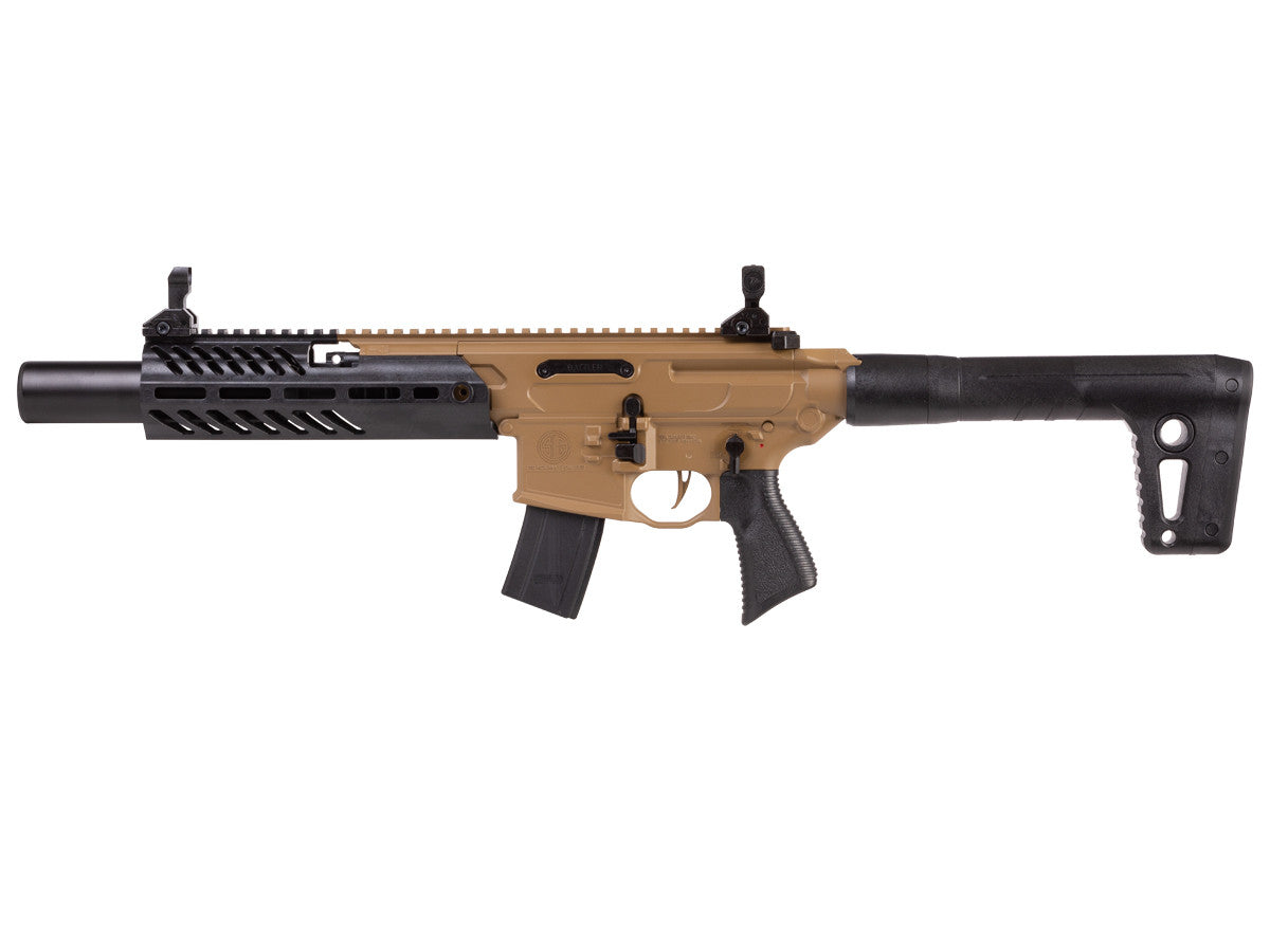 SIG Sauer MCX Rattler Canebrake CO2 Pellet Rifle - Caliber 0.177 - FPS 700