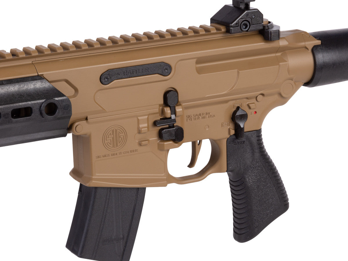 SIG Sauer MCX Rattler Canebrake CO2 Pellet Rifle - Caliber 0.177 - FPS 700
