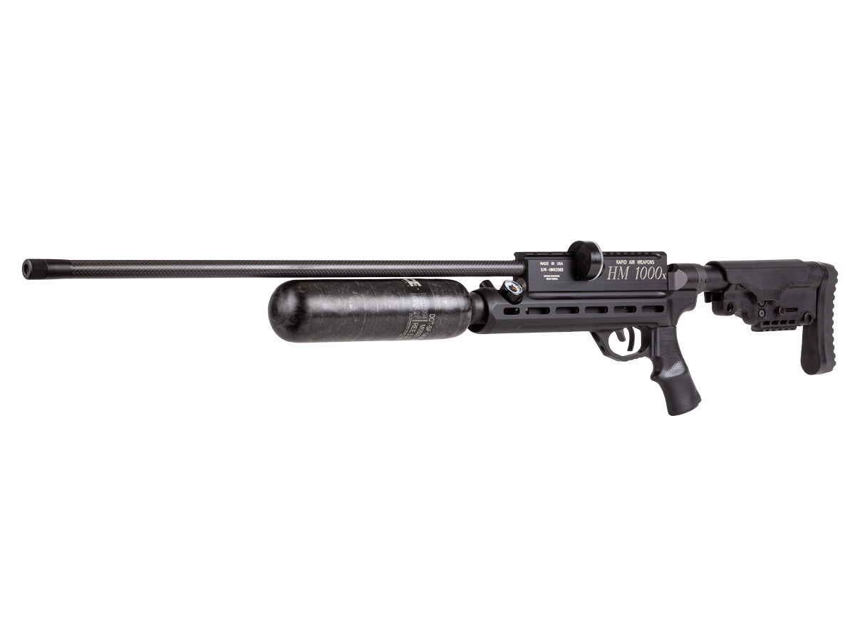 RAW HM1000X Chassis Rifle, No Shroud, .25 cal RH, Hunter Combo - Caliber 0.25 - FPS 900