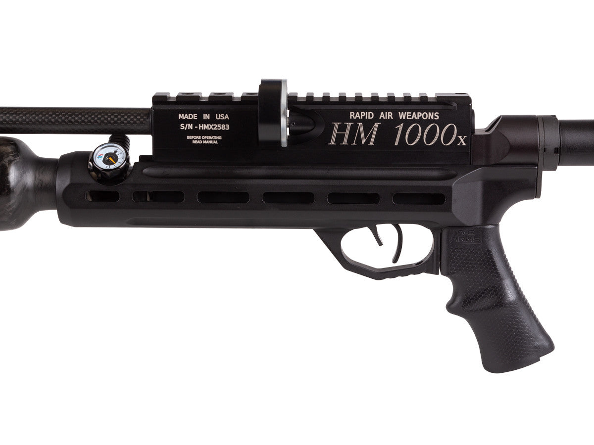 RAW HM1000X Chassis Rifle, No Shroud, .30 cal RH, Compact Combo - Caliber 0.30 - FPS 870