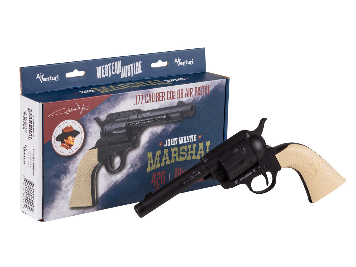 John Wayne Marshal CO2 BB Revolver - Caliber 0.177 - FPS 330