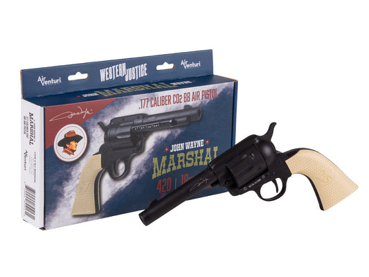 John Wayne Marshal CO2 BB Revolver - Caliber 0.177 - FPS 330
