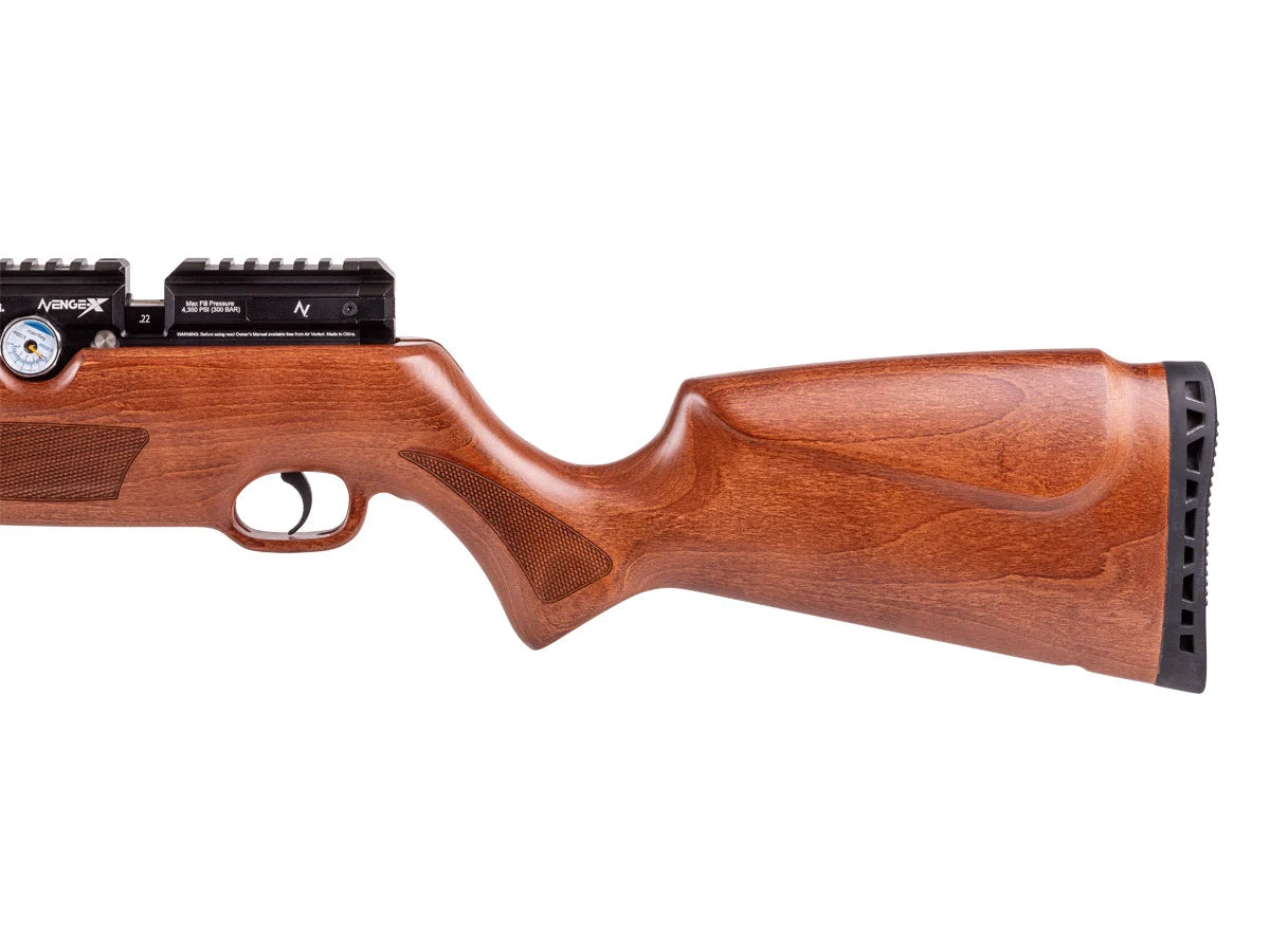 Air Venturi Avenge-X Classic Wood Stock, 210cc Tube, .22 cal - Caliber 0.22 - FPS 1100