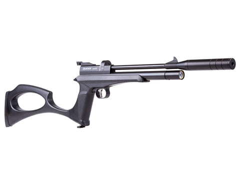 Diana Bandit Black PCP Air Pistol .177 Caliber with Pellets and Pump - Caliber 0.177 - FPS 725