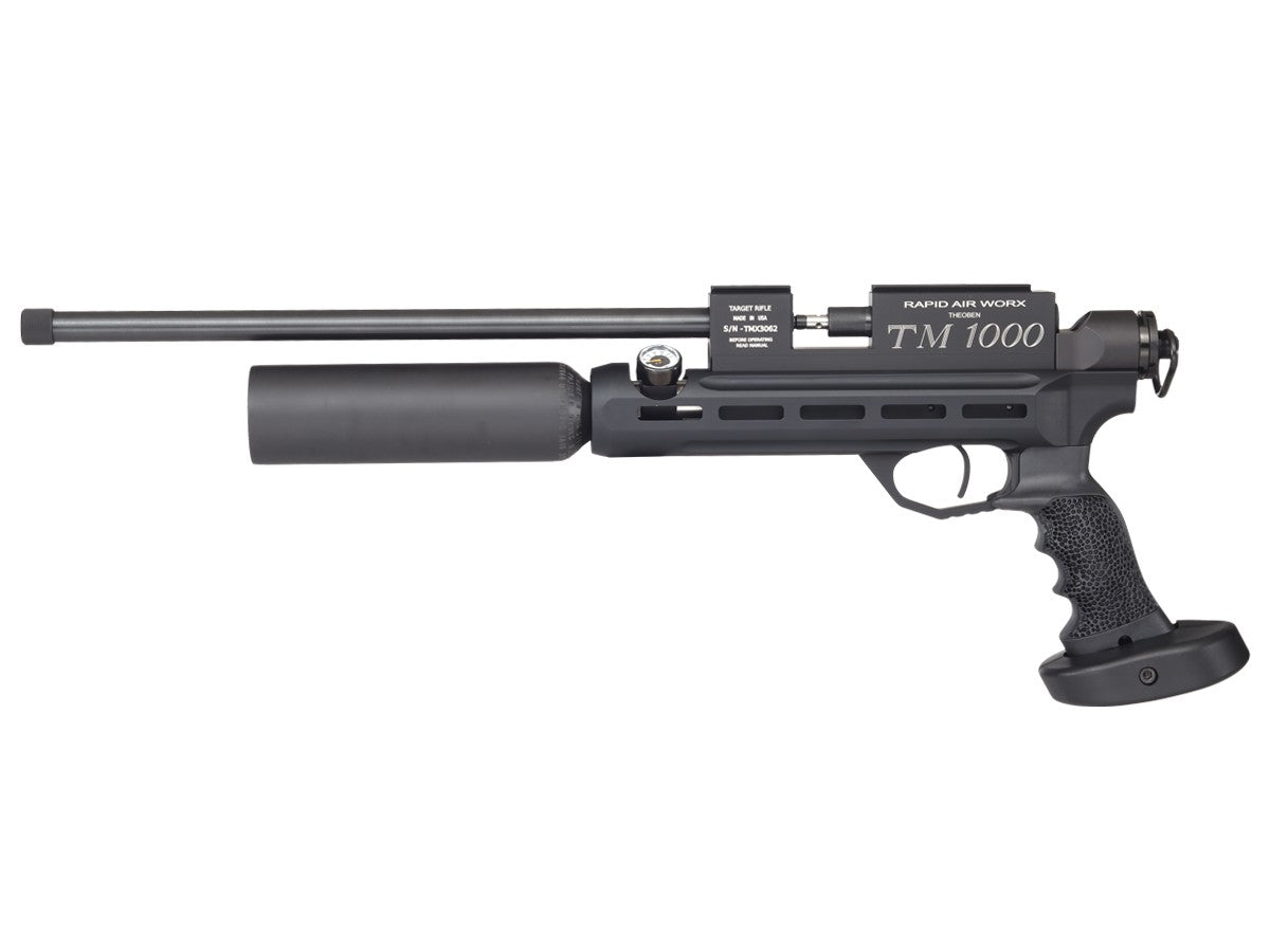 RAW Rapid Air Worx TM1000 Chassis PCP Pistol, Aluminum Bottle - Caliber 0.20 - FPS 802