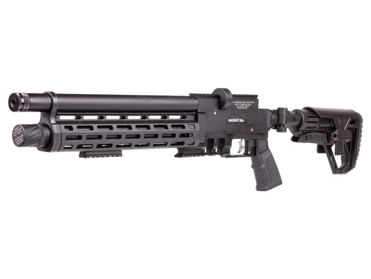 Kral Arms Puncher Mortal PCP Air Rifle, .25 Caliber, Black - Caliber 0.25 - FPS 750