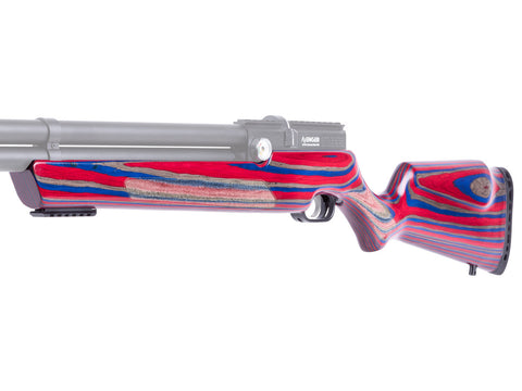 Air Venturi Avenger Limited Edition Red/Blue Laminate Stock