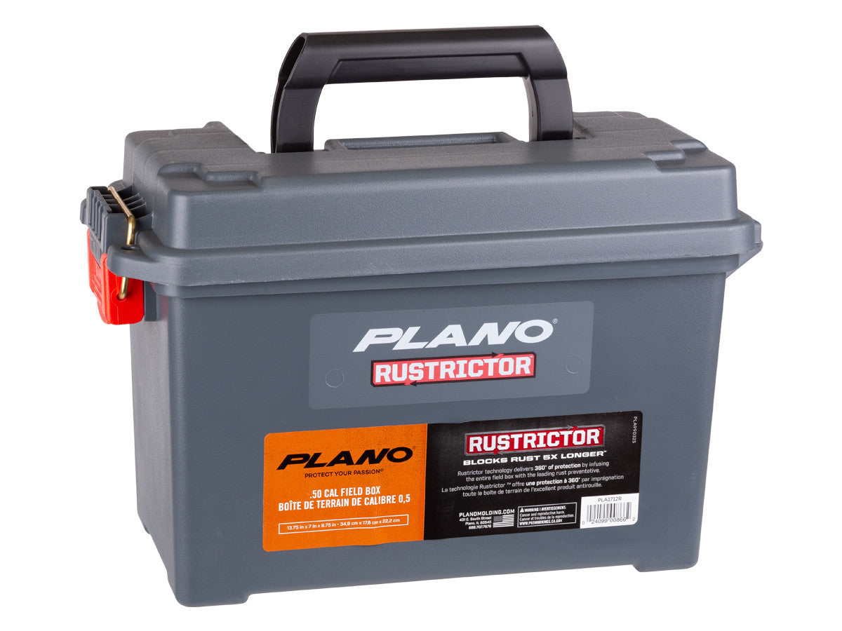 Plano Rustrictor Field/Ammo Box, Gray, Medium