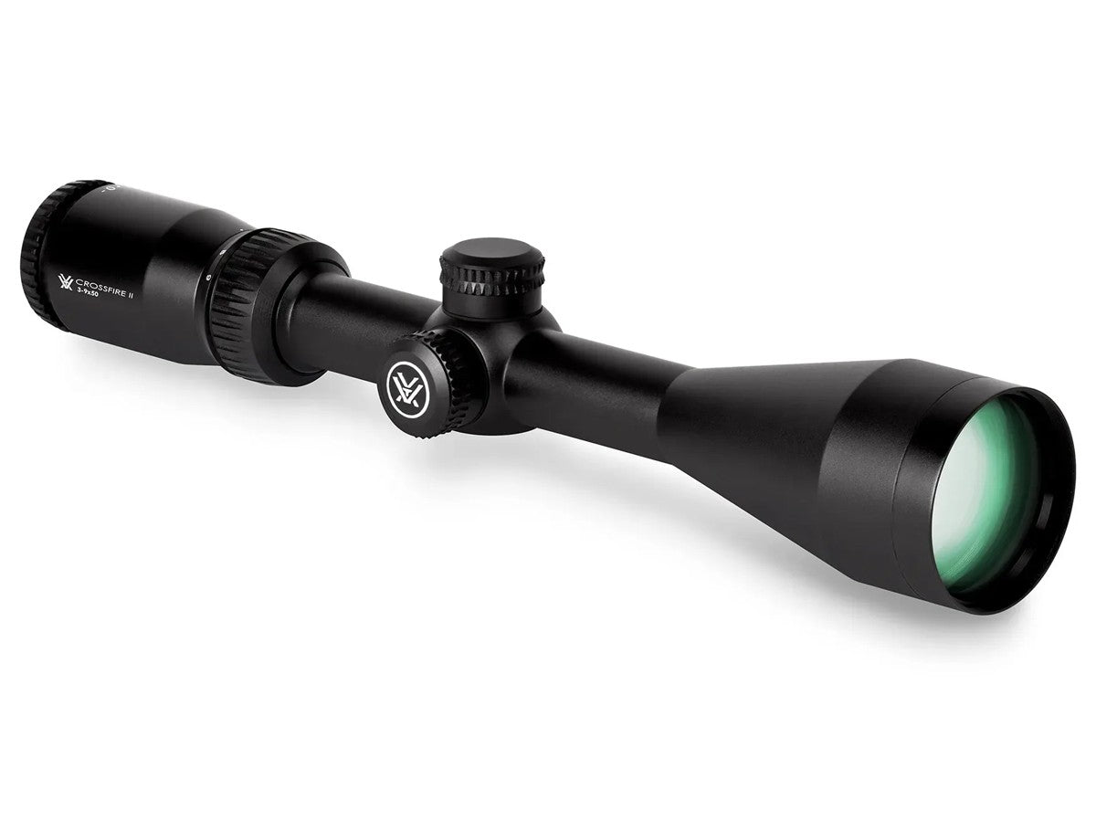 Vortex Crossfire II 3-9x50 SFP Riflescope, V-Brite MOA, 1/4 MOA, 1"