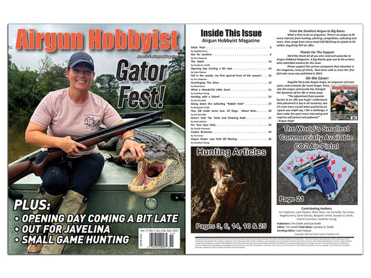 Airgun Hobbyist Magazine 1st Qtr. 2025