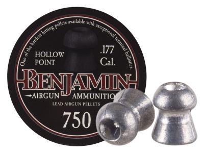 Benjamin Single Die Pellets .177 Cal, 10.5 Grain, Domed, 500ct - Caliber 0.177