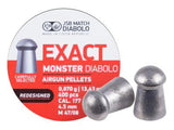 JSB Exact Jumbo Monster Grand .22 Cal, 28.55 Grains, Domed, 150ct - Caliber 0.22