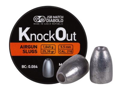 JSB KnockOut Slugs MK3 .177 Cal, 10.03 Grains, Hollowpoint, 500ct - Caliber 0.177