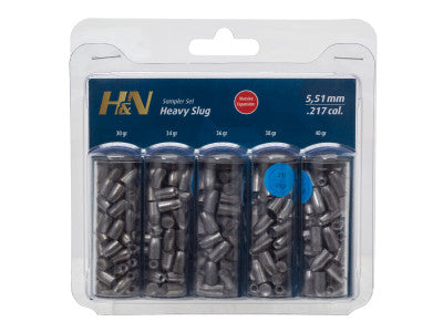 H&N Slug HP II, .250 Cal, 28 Grains, Hollowpoint, 120ct - Caliber 0.25
