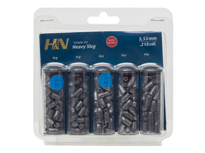 H&N Precision Slug, .217 Cal., 33 Grains, Hollowpoint, 150ct - Caliber 0.22