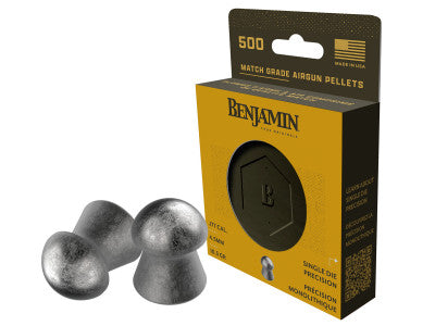 Benjamin Single Die Pellets .25 Cal, 27.8 Grain, Domed, 200ct - Caliber 0.25