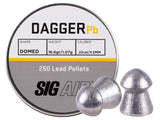 SIG Sauer Match Pellets, .177 Cal, 7.71 Grains, Flat Nose, 500ct - Caliber 0.177