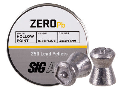 SIG Sauer Match Pellets, .177 Cal, 7.71 Grains, Flat Nose, 500ct - Caliber 0.177