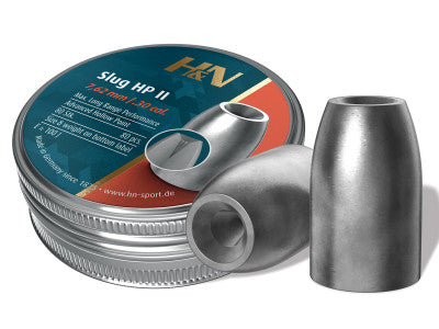 H&N Slug HP II, .250 Cal, 34 Grains, Hollowpoint, 120ct - Caliber 0.25