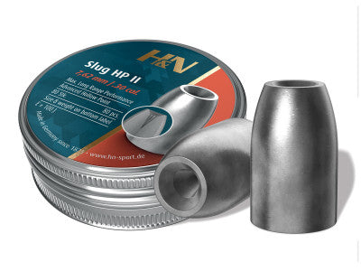 H&N Slug HP II, .249 Cal, 28 Grains, Hollowpoint, 120ct - Caliber 0.25
