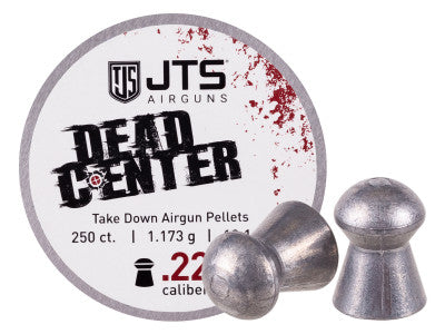 JTS Dead Center Precision Sampler Pack 2, .22 Cal, 230ct - Caliber 0.22