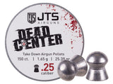 JTS Dead Center Precision Sampler Pack .25 Cal, 170ct - Caliber 0.25