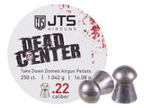 JTS Dead Center Precision .30 Cal, 50.46 Grain, Domed, 100ct - Caliber 0.30