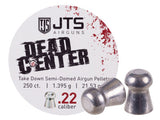 JTS Dead Center Precision .30 Cal, 50.46 Grain, Domed, 100ct - Caliber 0.30