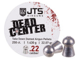 JTS Dead Center Precision Sampler Pack .22 Cal, 230ct - Caliber 0.22