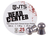 JTS Dead Center Precision Sampler Pack .22 Cal, 230ct - Caliber 0.22