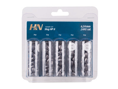 H&N Slug HP II, .250 Cal, 36 Grains, Hollowpoint, 120ct - Caliber 0.25