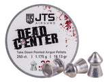 JTS Dead Center Precision .30 Cal, 50.46 Grain, Domed, 100ct - Caliber 0.30