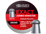 JSB Redesigned Exact Jumbo Monster Shallow Skirt .22 Cal, 25.39 Grains, Domed, 350ct - Caliber 0.22