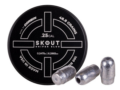Skout Airguns Sniper Slug, .22 Cal, 36 Grains, Hollowpoint, 100ct - Caliber 0.22